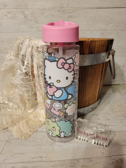 Hello Kitty Pink Flip Tumbler