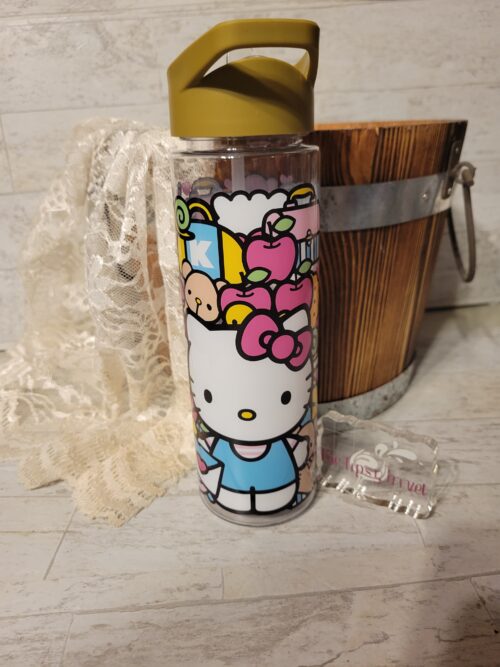 Hello Kitty Brown Flip Tumbler