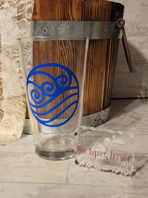 Water Avatar Pint Glass