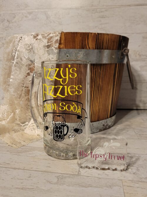 Izzie's Fizzies Beer Stein